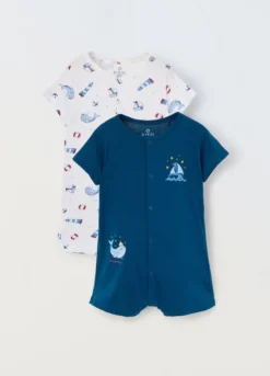 Pack 2 tutine in puro cotone neonato