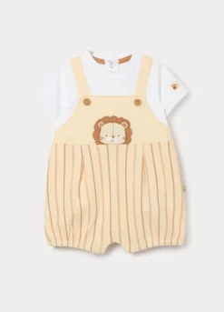 Pagliaccetto in cotone stretch neonato