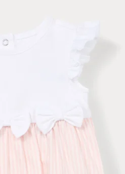 Pagliaccetto in jersey di cotone stretch neonata