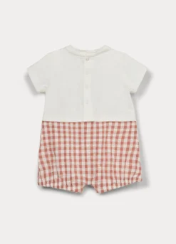 Pagliaccetto in jersey di cotone stretch neonato