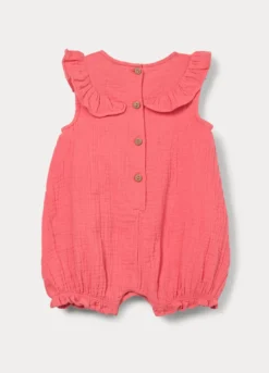 Pagliaccetto in puro cotone neonata