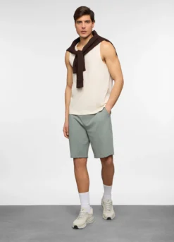 Pantaloncini in cotone french terry uomo