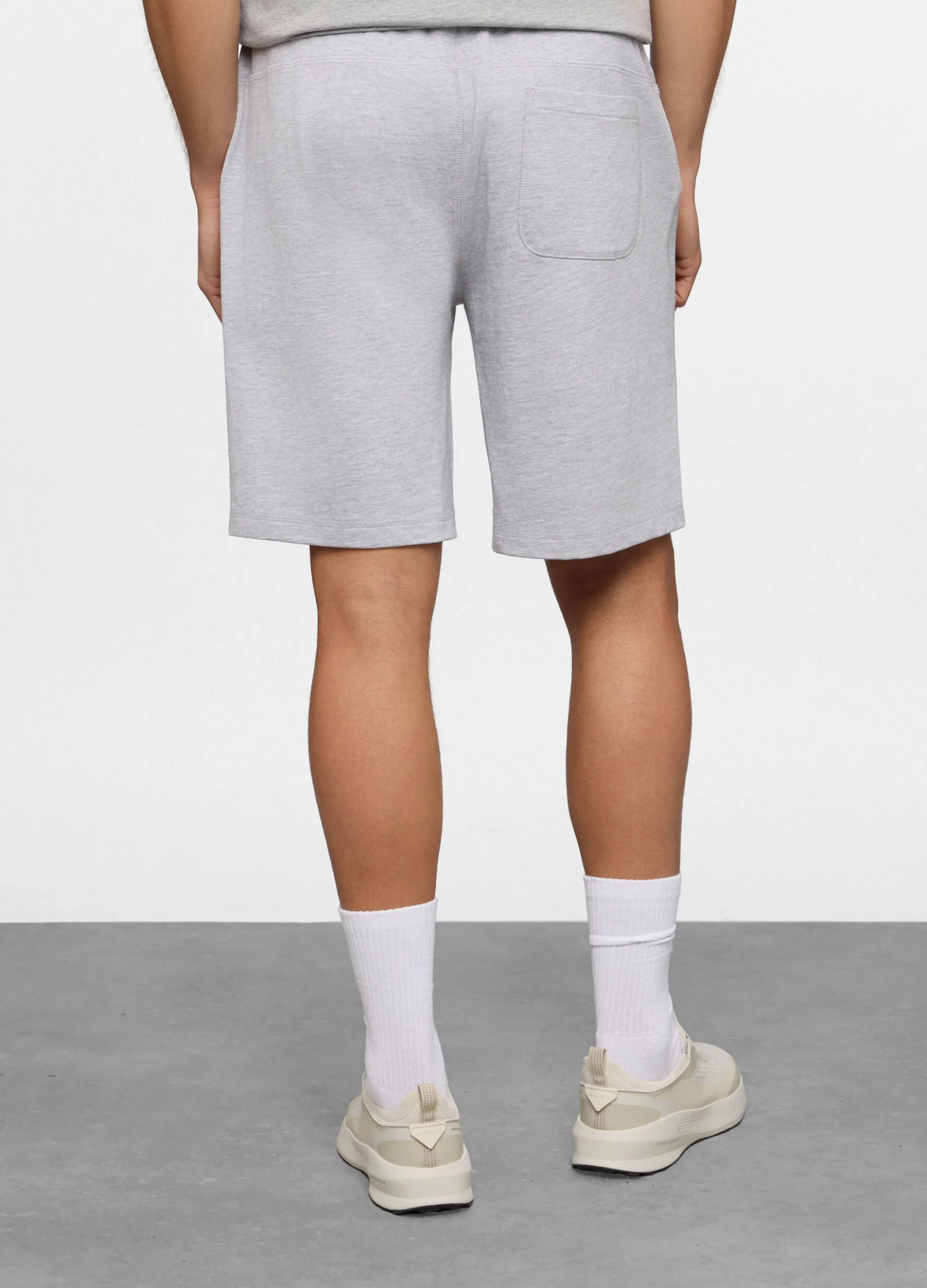 Pantaloncini in cotone french terry uomo