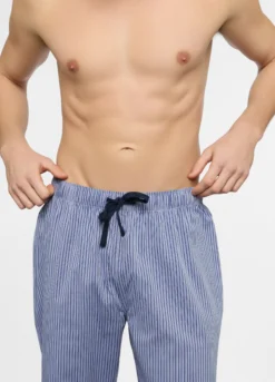 Pantalone pigiama in tela di cotone uomo