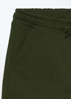 Pantaloni cargo in french terry di puro cotone ragazzo