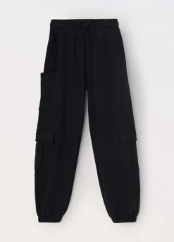 Pantaloni cargo in puro cotone ragazza