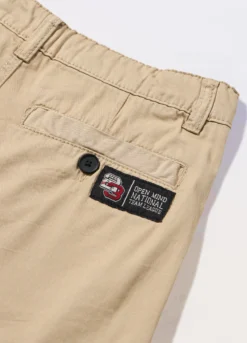 Pantaloni cargo in puro cotone ragazzo