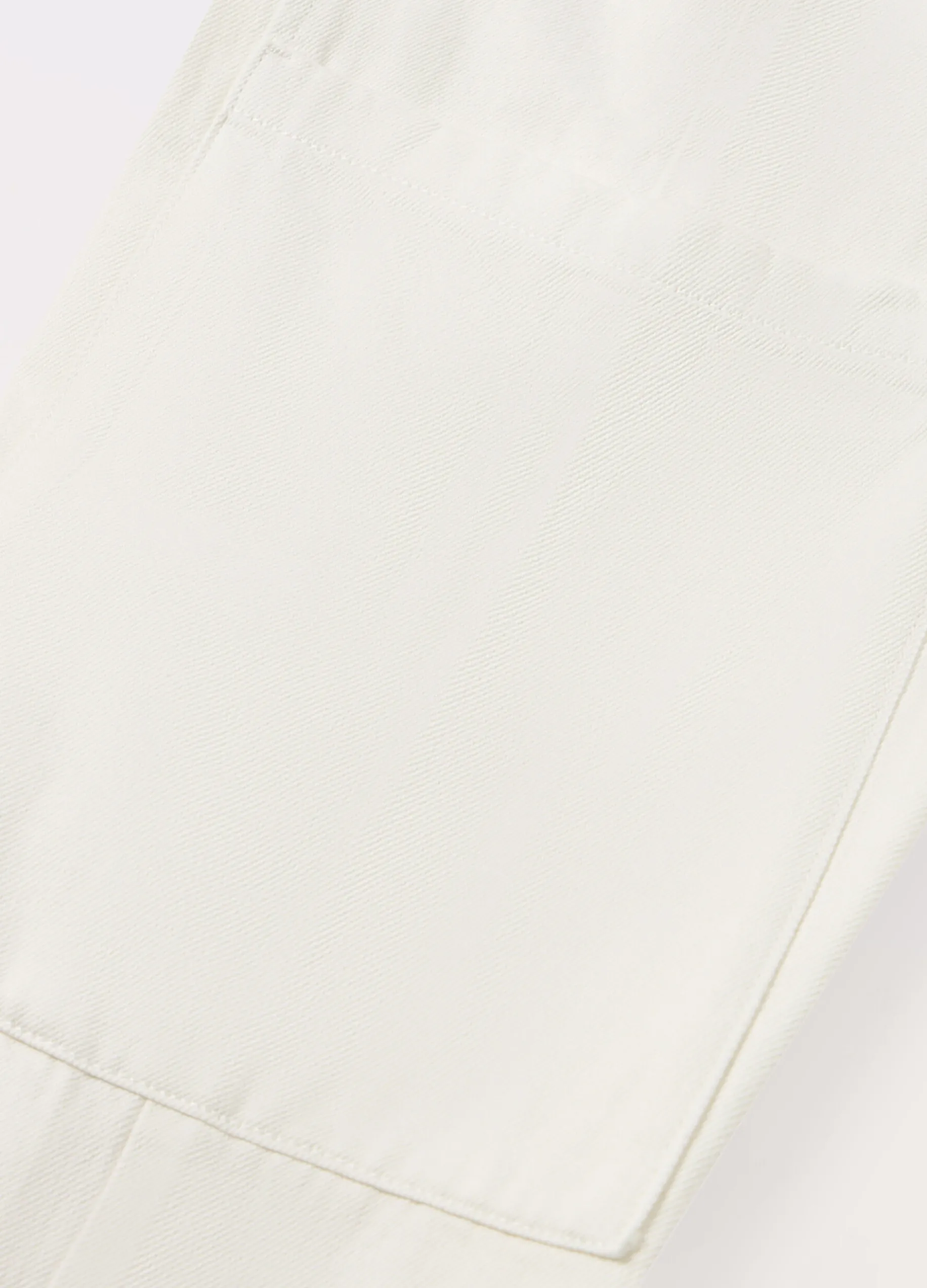 Pantaloni cargo in twill di puro cotone ragazza