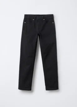 Pantaloni in Comfort Stretch Denim Straight Fit ragazzo