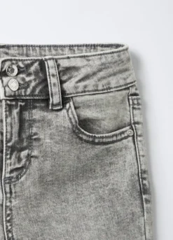 Pantaloni in denim di cotone stretch Flare Fit ragazza