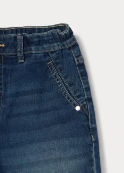 Pantaloni in denim di misto cotone ragazzo