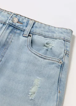 Pantaloni in denim di misto cotone ragazzo