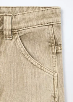 Pantaloni in denim di puro cotone ragazzo