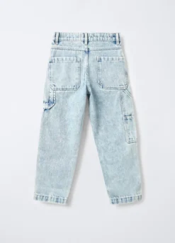 Pantaloni in denim misto cotone Fit Comfort ragazzo