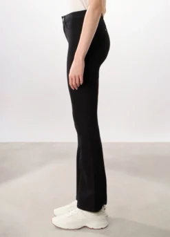 Pantaloni in denim misto cotone donna