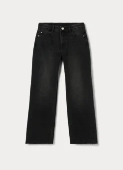 Pantaloni in denim misto cotone ragazza