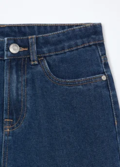 Pantaloni in denim misto cotone ragazzo
