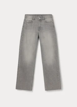 Pantaloni in denim misto cotone ragazza