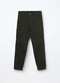 Pantaloni in french terry misto cotone ragazzo