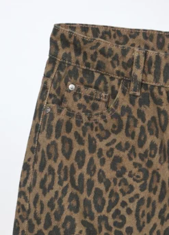 Pantaloni in twill di puro cotone ragazza