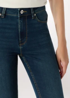 Pantaloni in cotone stretch donna