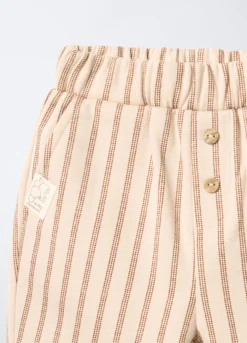 Pantaloni in felpa misto cotone neonato