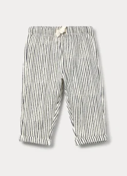 Pantaloni in french terry di puro cotone bimbo