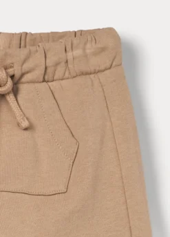 Pantaloni in french terry di puro cotone bimbo