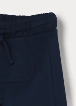 Pantaloni in french terry di puro cotone bimbo
