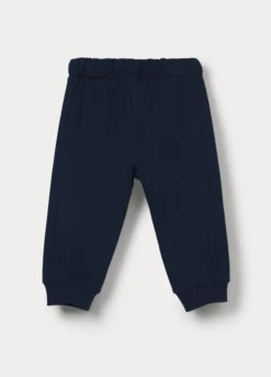 Pantaloni in french terry di puro cotone bimbo