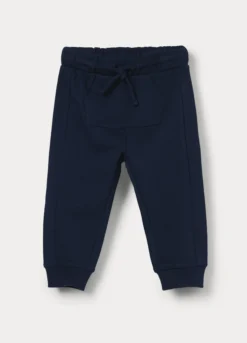 Pantaloni in french terry di puro cotone bimbo