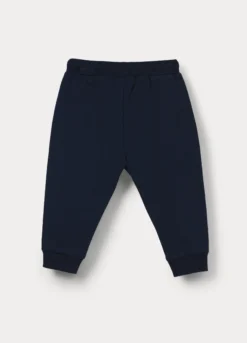 Pantaloni in french terry di puro cotone bimbo