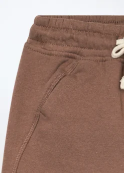 Pantaloni in french terry di puro cotone neonato