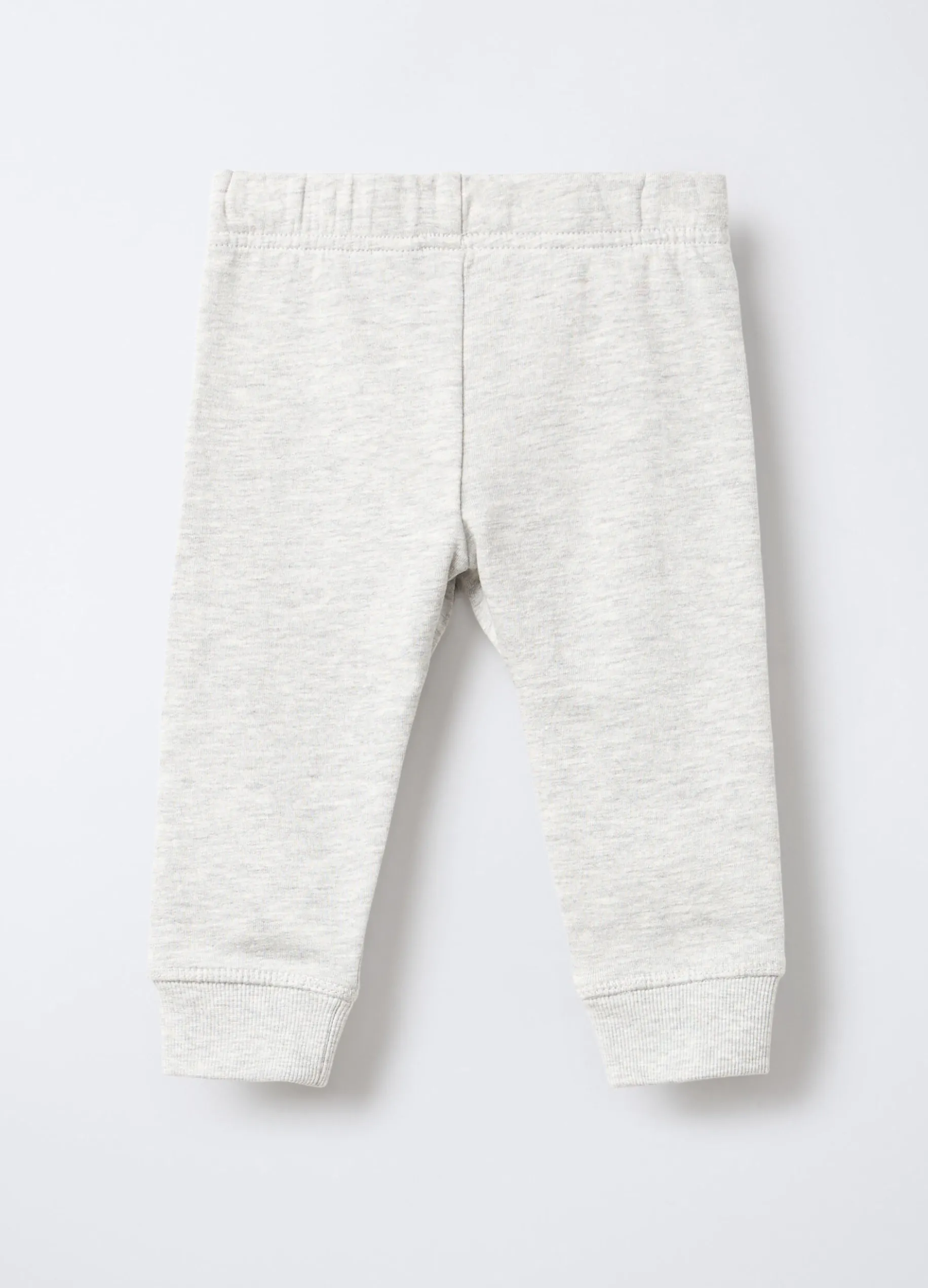 Pantaloni in misto cotone garzato Fit Regular bimbo