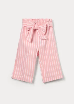 Pantaloni in puro cotone bimba