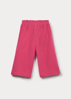 Pantaloni in puro cotone bimba