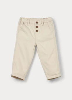 Pantaloni in puro cotone bimbo