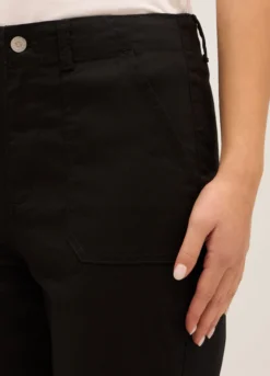 Pantaloni in twill donna