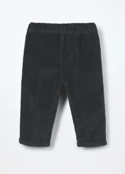 Pantaloni in velluto a coste di cotone stretch neonato