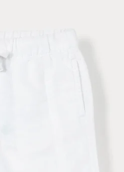 Pantaloni misto lino regular fit bimbo