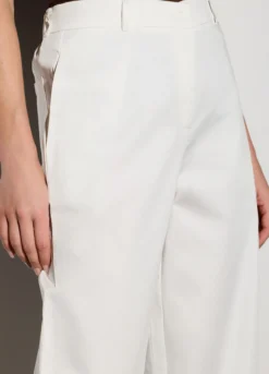 Pantaloni regular fit stretch donna