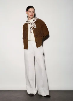 Pantaloni straight fit donna