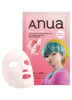 Peach 70 Niacin Serum Face Mask 25Ml - Anua KPop Demon Hunters