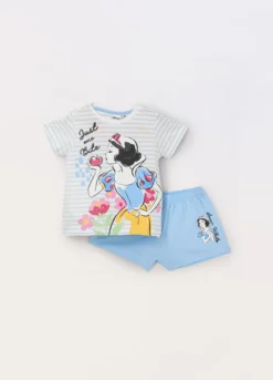 Pigiama corto in jersey di puro cotone bambina