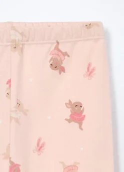 Pigiama lungo in interlock di puro cotone neonata