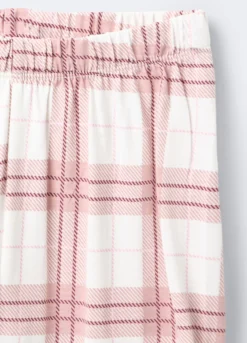 Pigiama lungo in jersey di puro cotone bambina