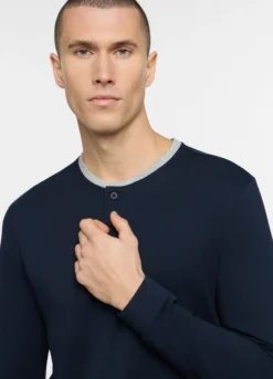 Pigiama lungo in jersey uomo