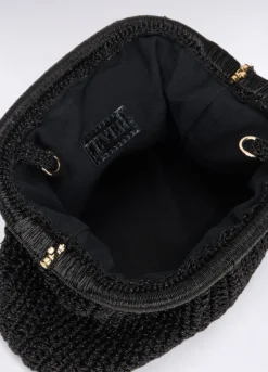 Pochette crochet in filo lurex donna
