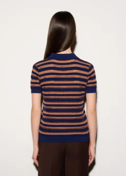 Polo a righe donna
