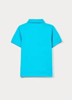 Polo in puro cotone piquet bambino